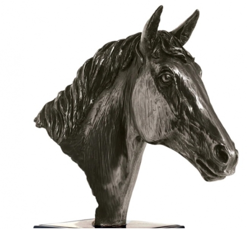 Horse Head Bronze Figure Dimensions: 12\ Height x 4.72\ Length
H 30.48 Cm L 12 Cm

Personalize this item.  Contact us for availability and pricing.




